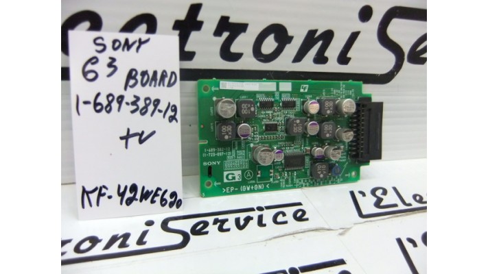 Sony 1-689-389-12   G3 board